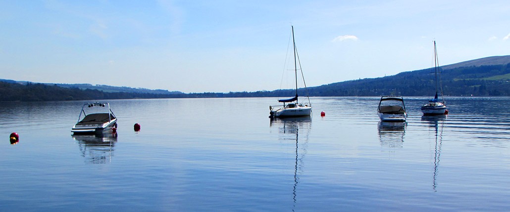 Boat Mooring Loch Lomond